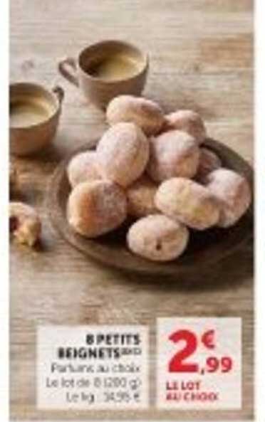 0 PETITS BEIGNETS FARCIS AU CHOIX