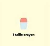 1 taille-crayon