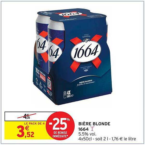 1664 Bière blonde