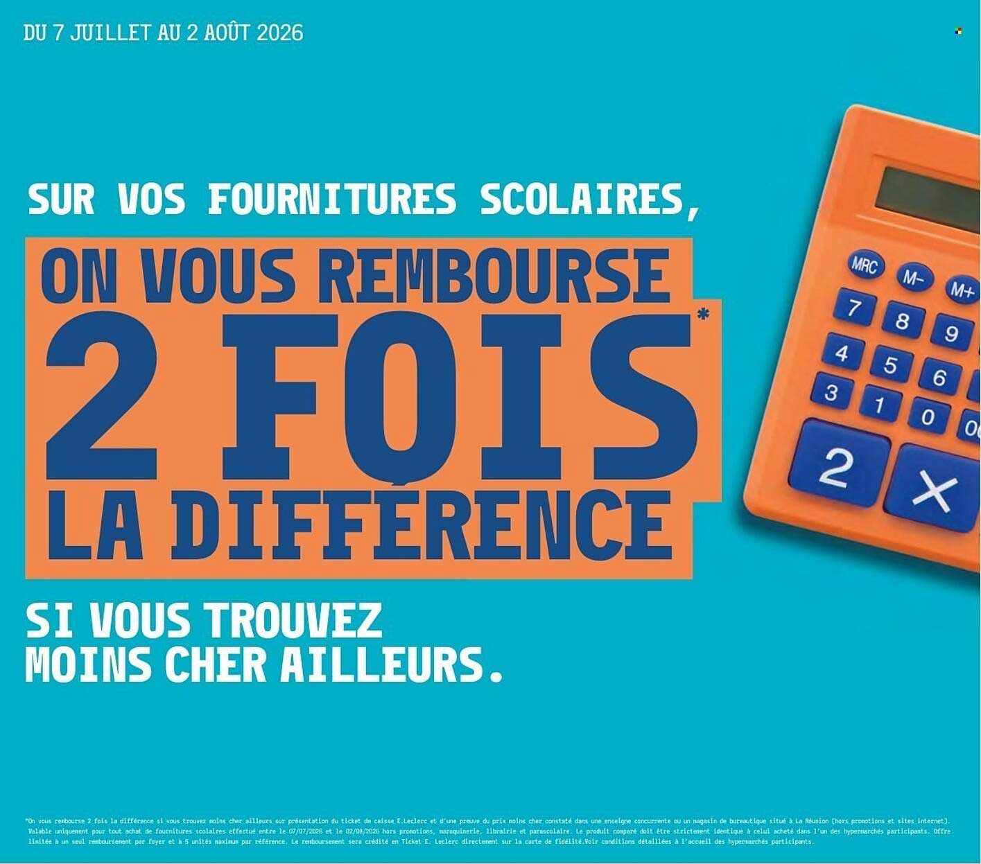 2 FOIS LA DIFFERENCE