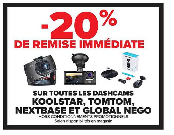 20% DE REMISE IMMÉDIATE