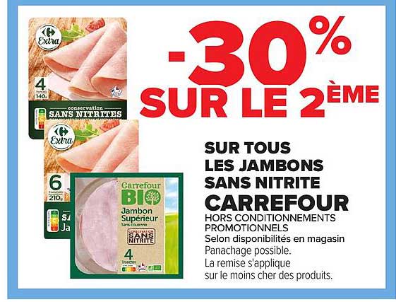 30% SUR LE 2ÈME