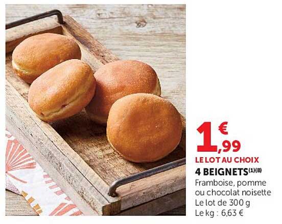 4 BEIGNETS