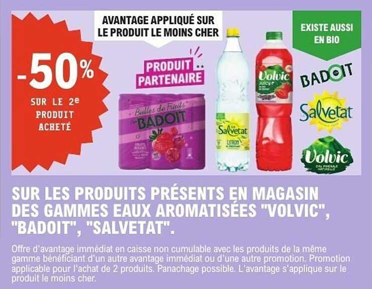 50% SUR LE 2E PRODUIT ACHETÉ