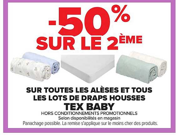 50% SUR LE 2ÈME