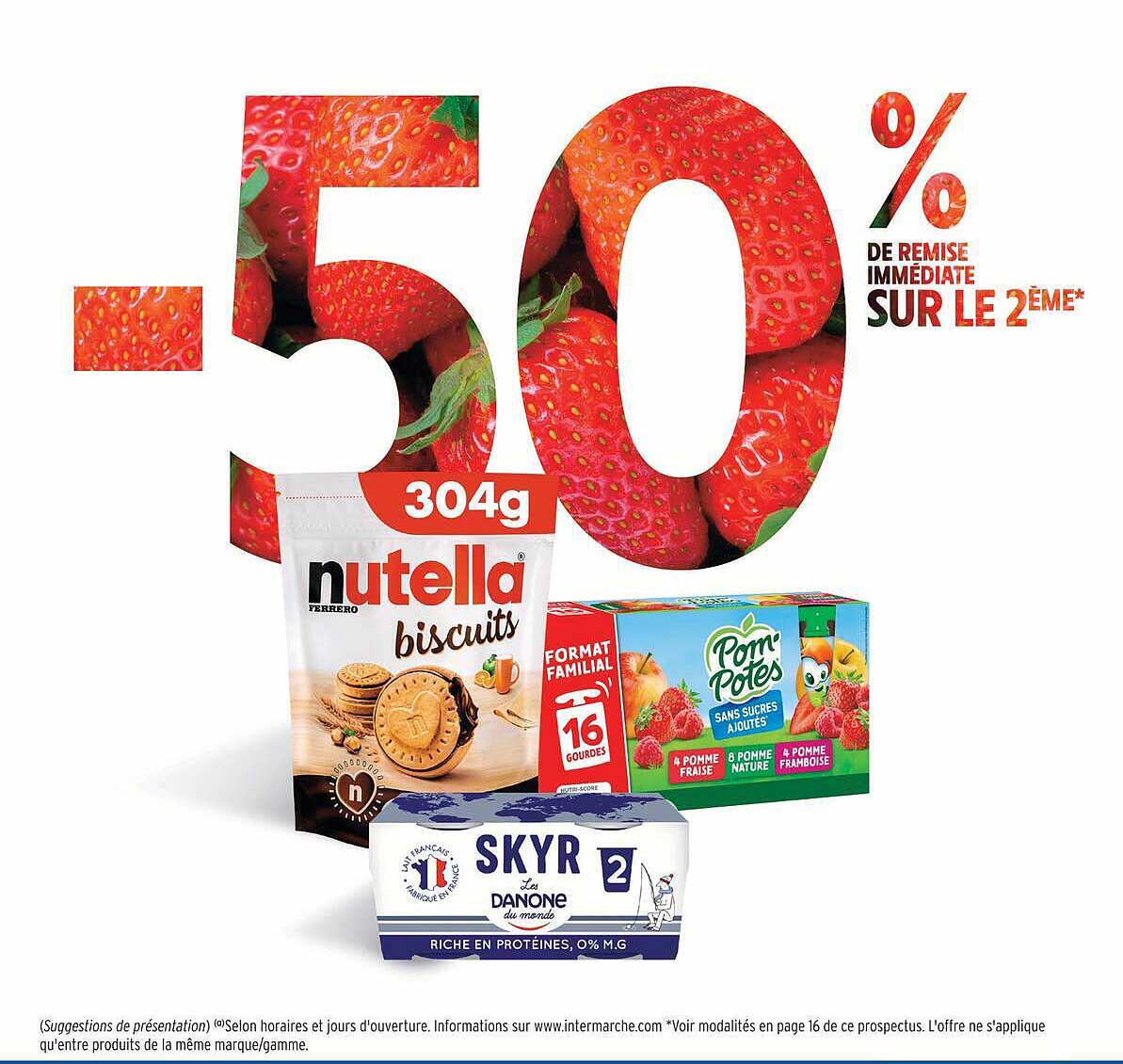 50% sur le 2ème