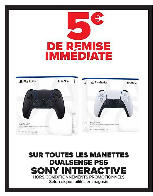 5€ DE REMISE IMMÉDIATE