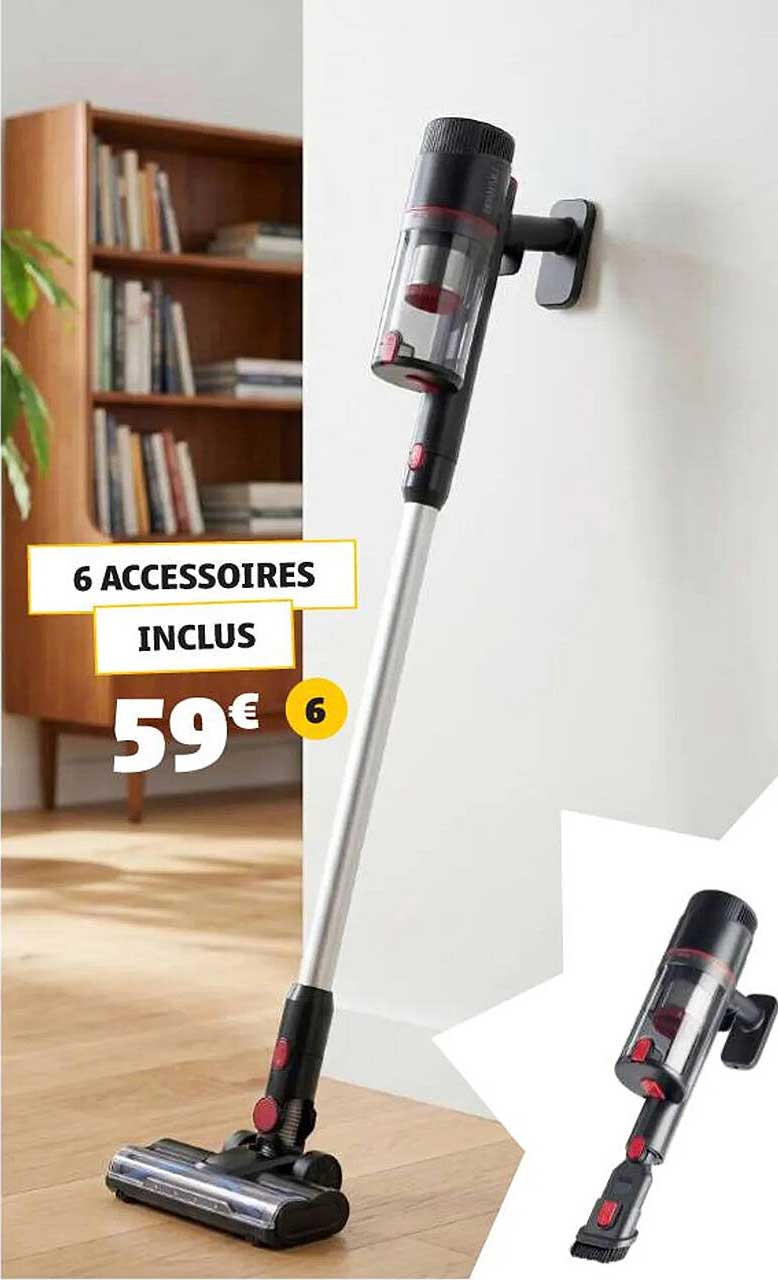 6 ACCESSOIRES INCLUS