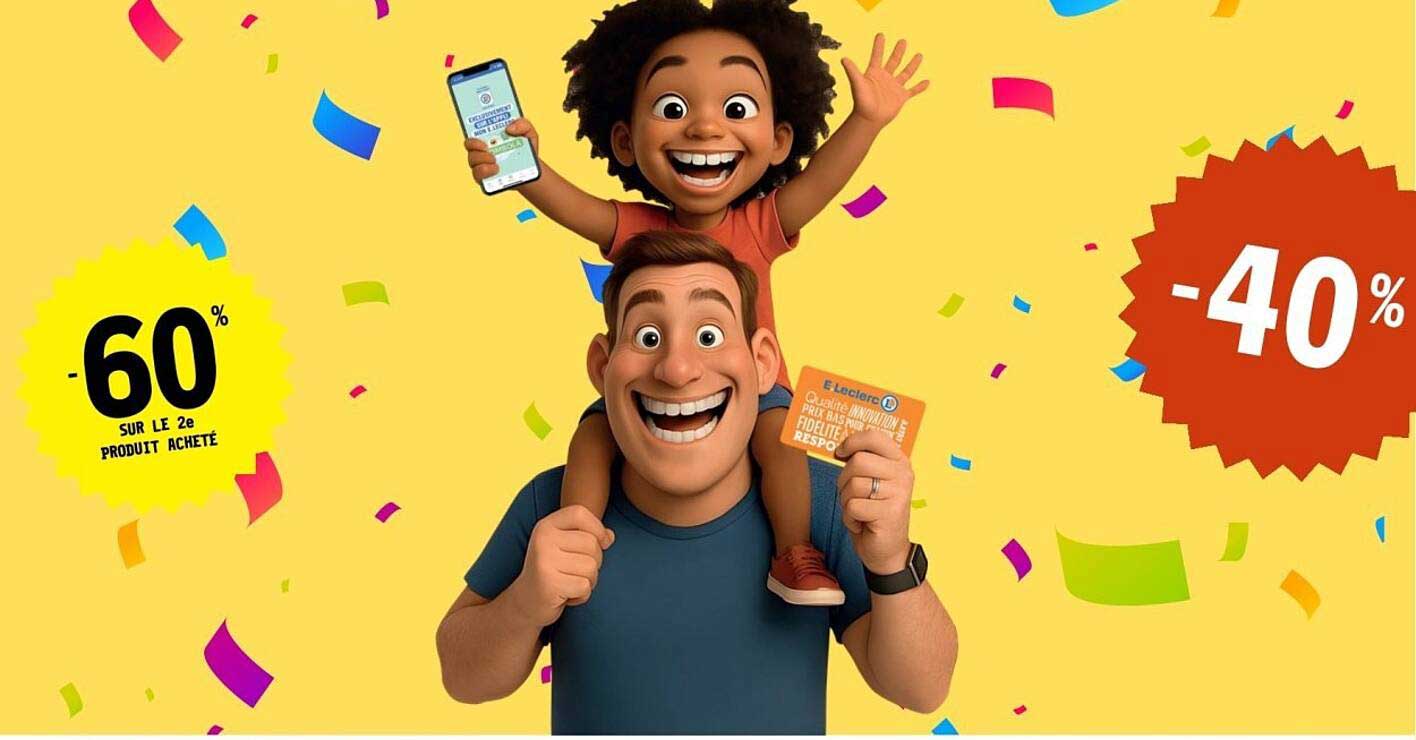 60% SUR LE 2e PRODUIT ACHETÉ