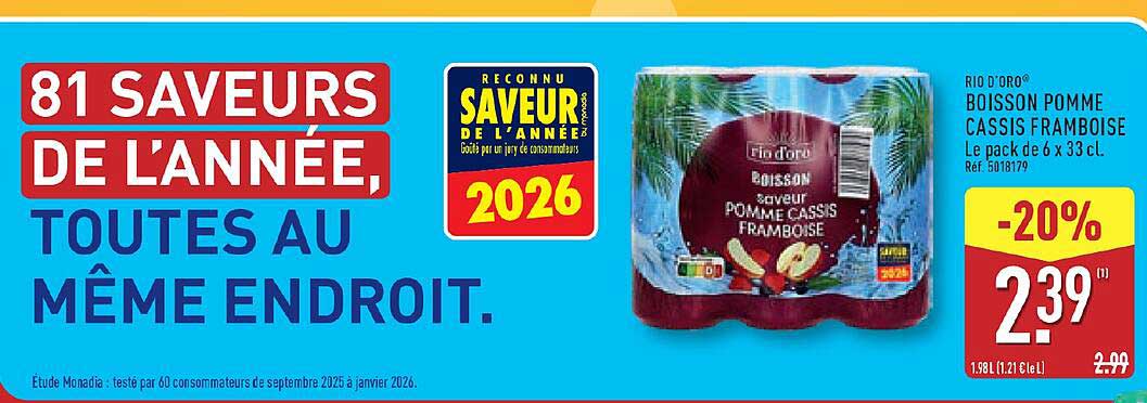 81 SAVEURS DE L'ANNÉE, TOUTES AU MÊME ENDROIT