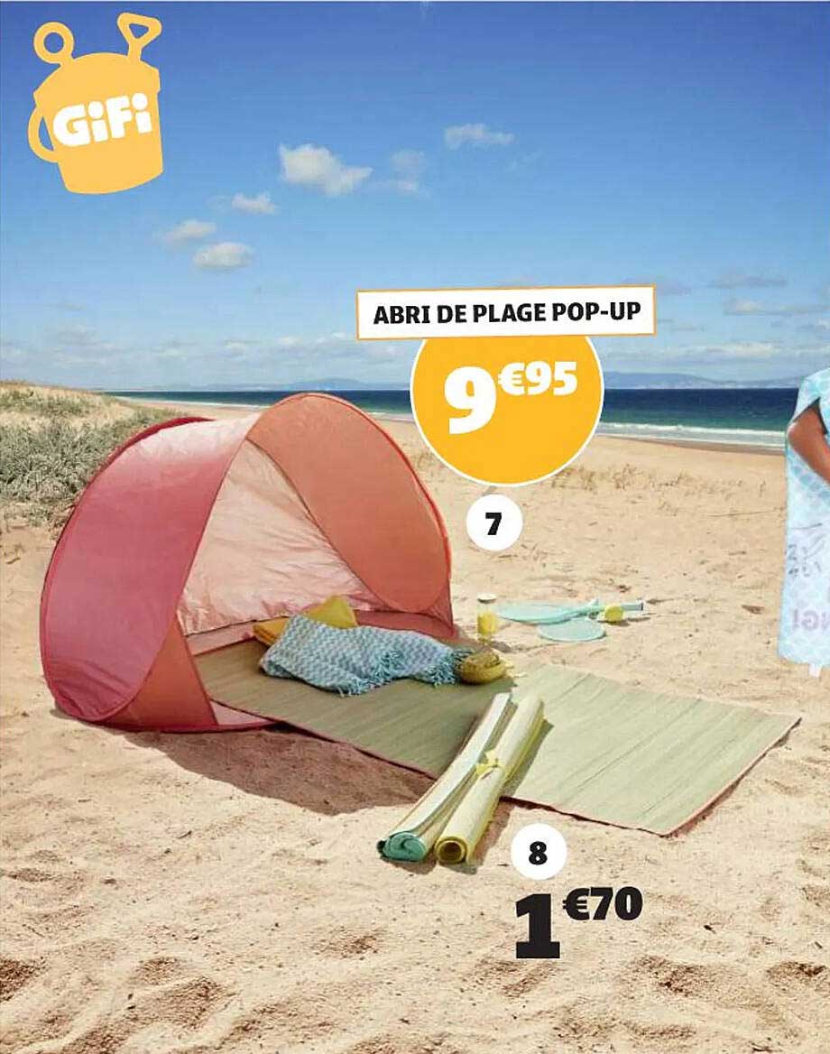 ABRI DE PLAGE POP-UP