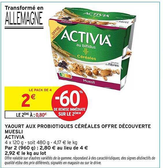 ACTIVIA Muesli