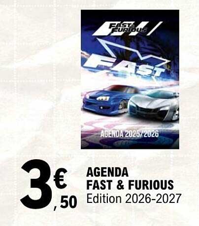 AGENDA FAST & FURIOUS