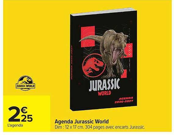 Agenda Jurassic World
