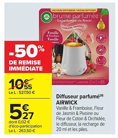 AIRWICK Diffuseur parfumé