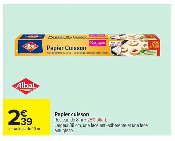 Albal Papier cuisson