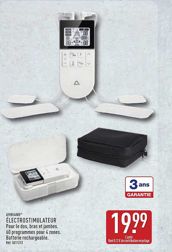 Ambiano ÉLECTROSTIMULATEUR