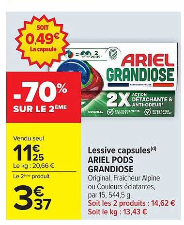 ARIEL PODS GRANDIOSE