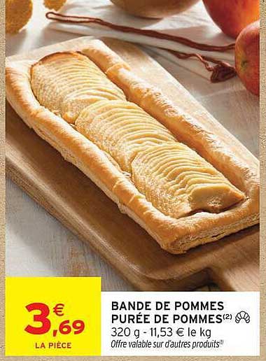 BANDE DE POMMES PURÉE DE POMMES