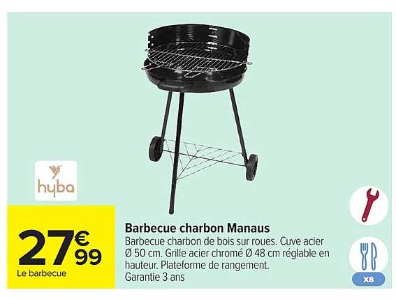 Barbecue charbon Manaus