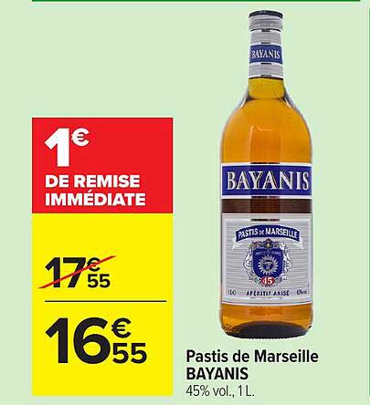BAYANIS Pastis de Marseille