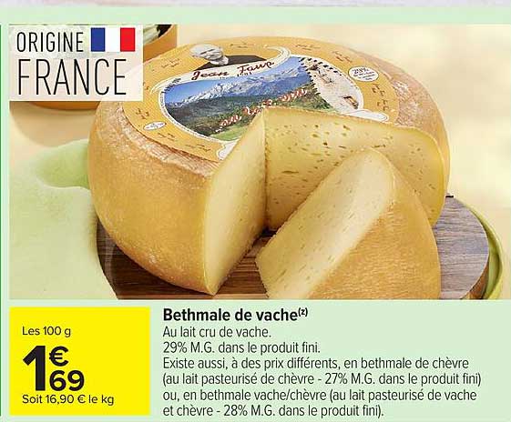 Bethmale de vache