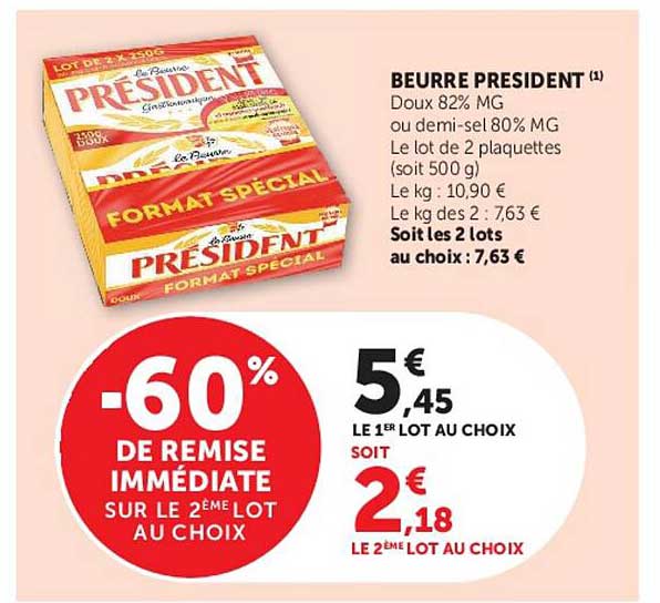 BEURRE PRESIDENT