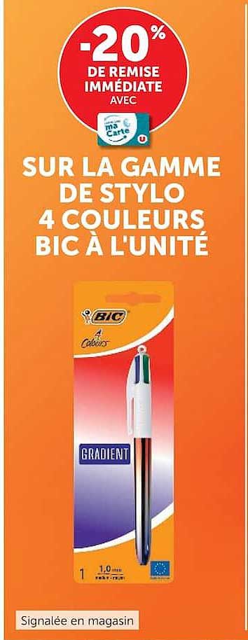 BIC 4 couleurs BIC à l'unité