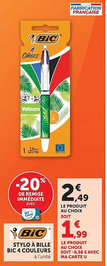 BIC 4 Couleurs