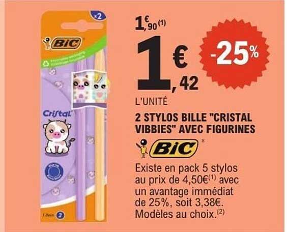 BIC Cristal Vibbies