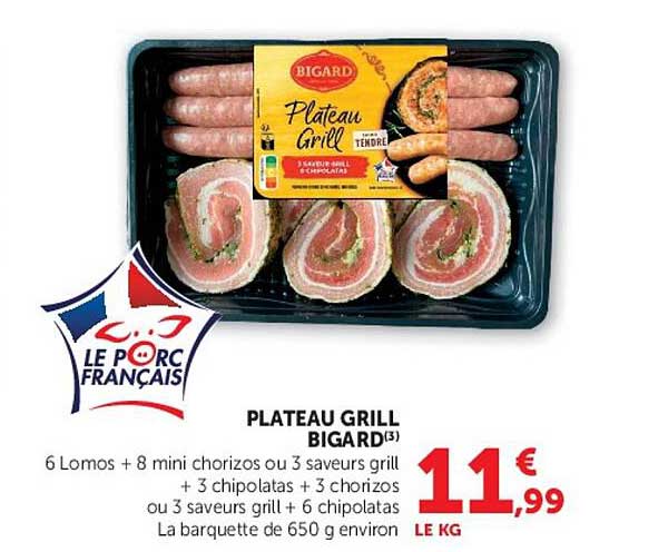 BIGARD Plateau Grill