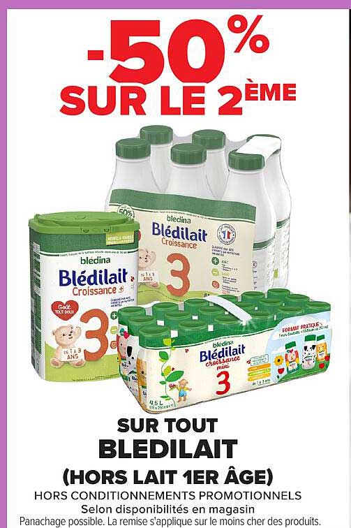 Bledilait Croissance