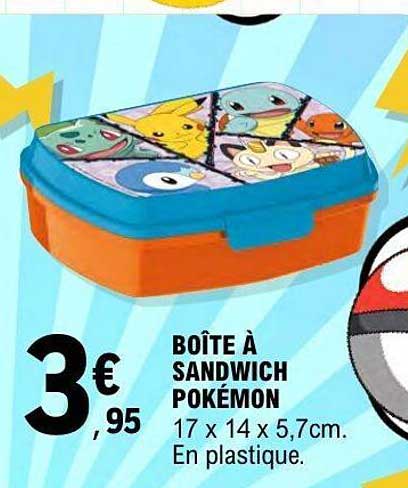 Boîte à sandwich Pokémon