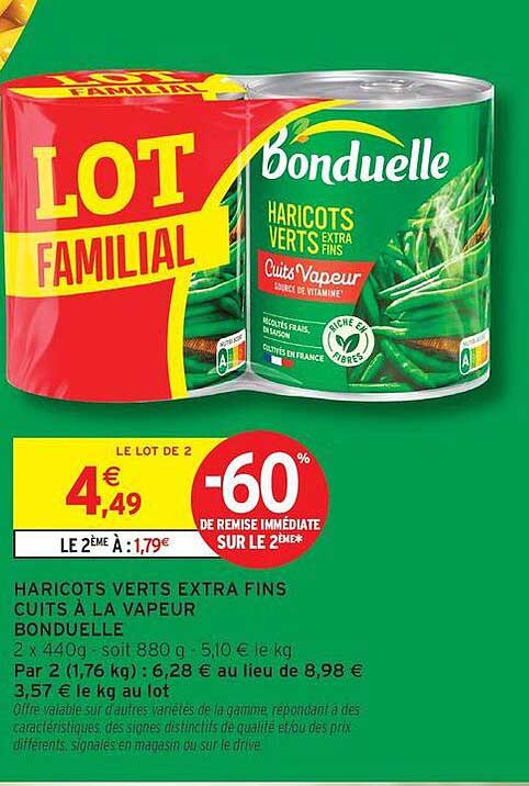 Bonduelle Haricots Verts Extra Fins