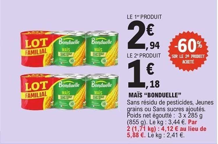 Bonduelle MAÏS