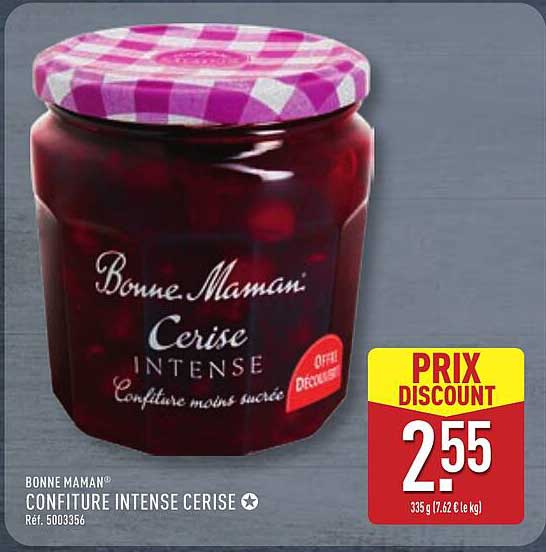 Bonne Maman Confiture Intense Cerise