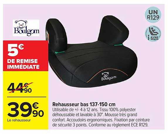 Boulgom Rehausseur bas
