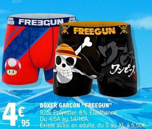 BOXER GARCON “FREEGUN”