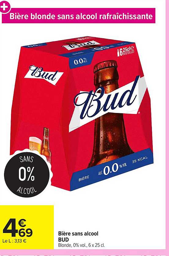 Bud Bière sans alcool