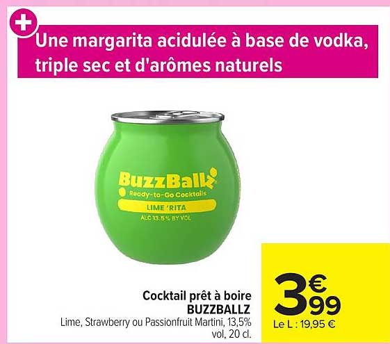 BuzzBallz Lime 'Rita