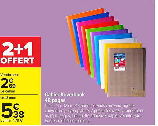 Cahier Koverbook