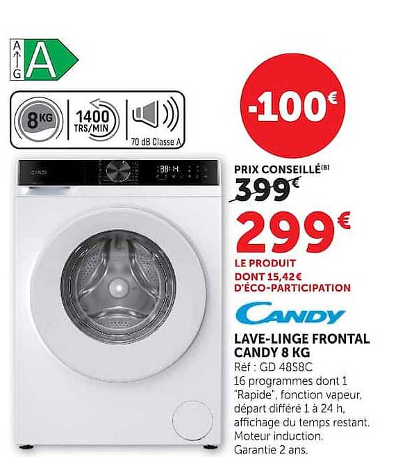 Candy LAVE-LINGE FRONTAL