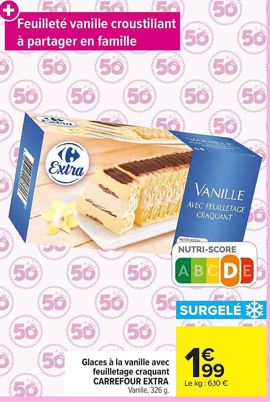 Carrefour Extra Vanille