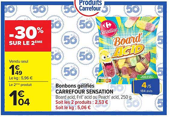 Carrefour Sensation Board Acid