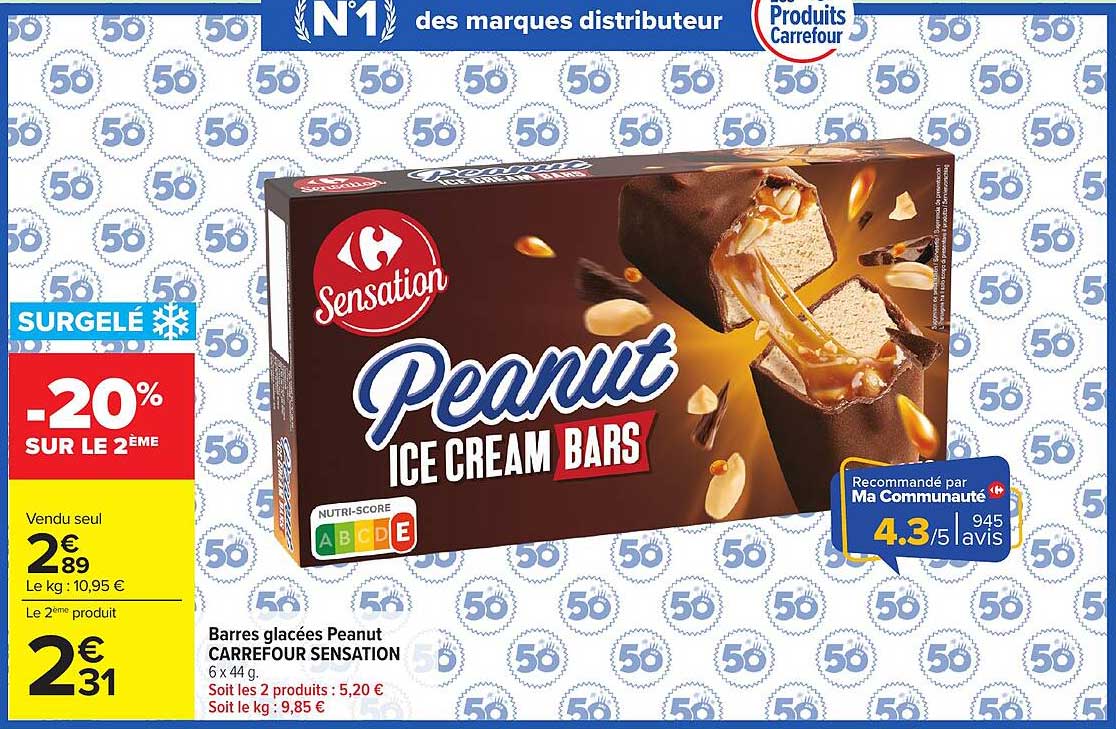 Carrefour Sensation Peanut