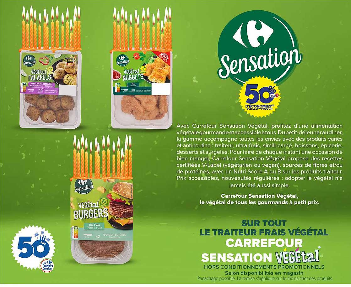 Carrefour Sensation Végétal
