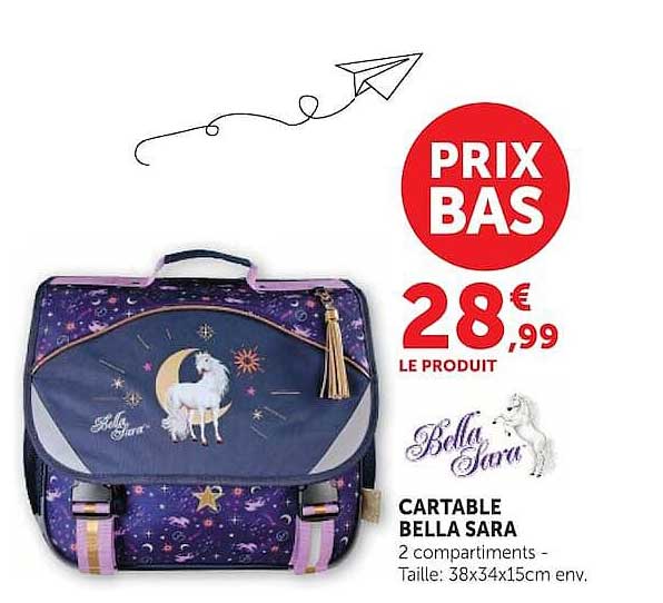 CARTABLE BELLA SARA