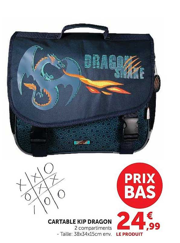 CARTABLE KIP DRAGON