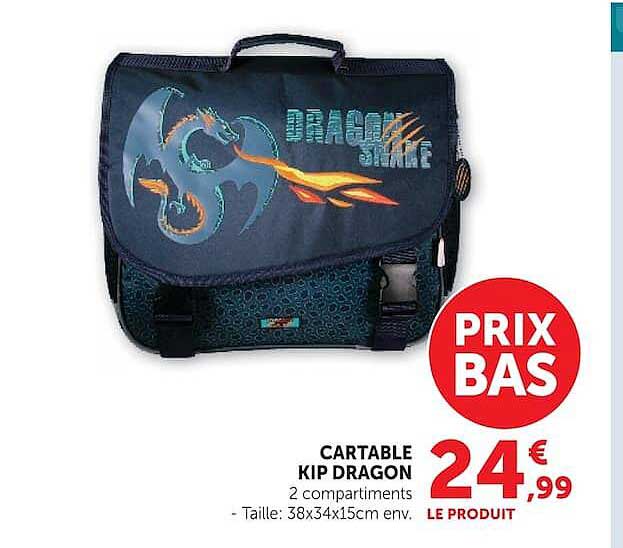 CARTABLE KIP DRAGON