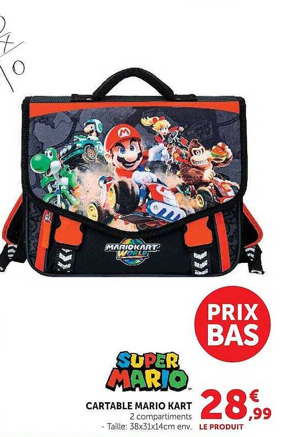 Cartable Mario Kart